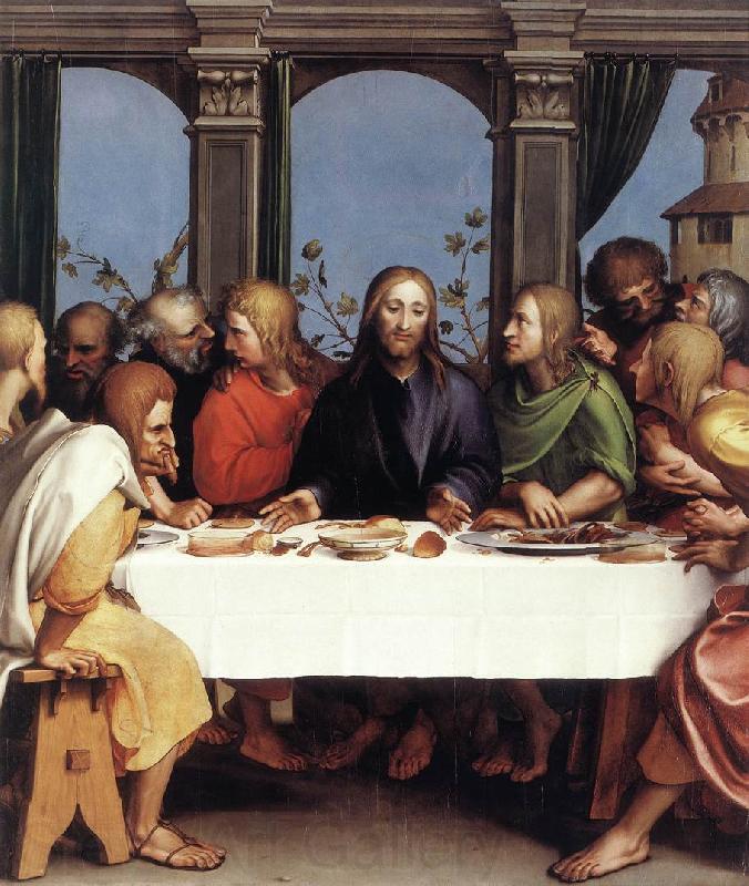 HOLBEIN, Hans the Younger The Last Supper g